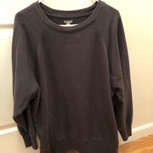 Aerie sweatshirt. Dark gray